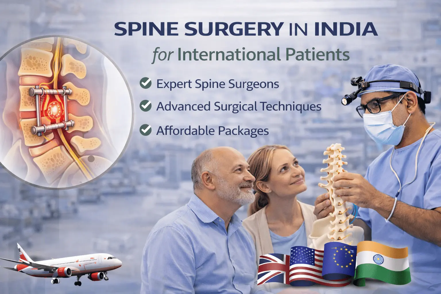 Spine surgery consultation in India