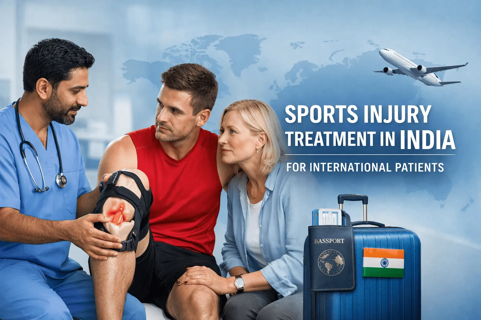 Sports injury treatment in India for international patients