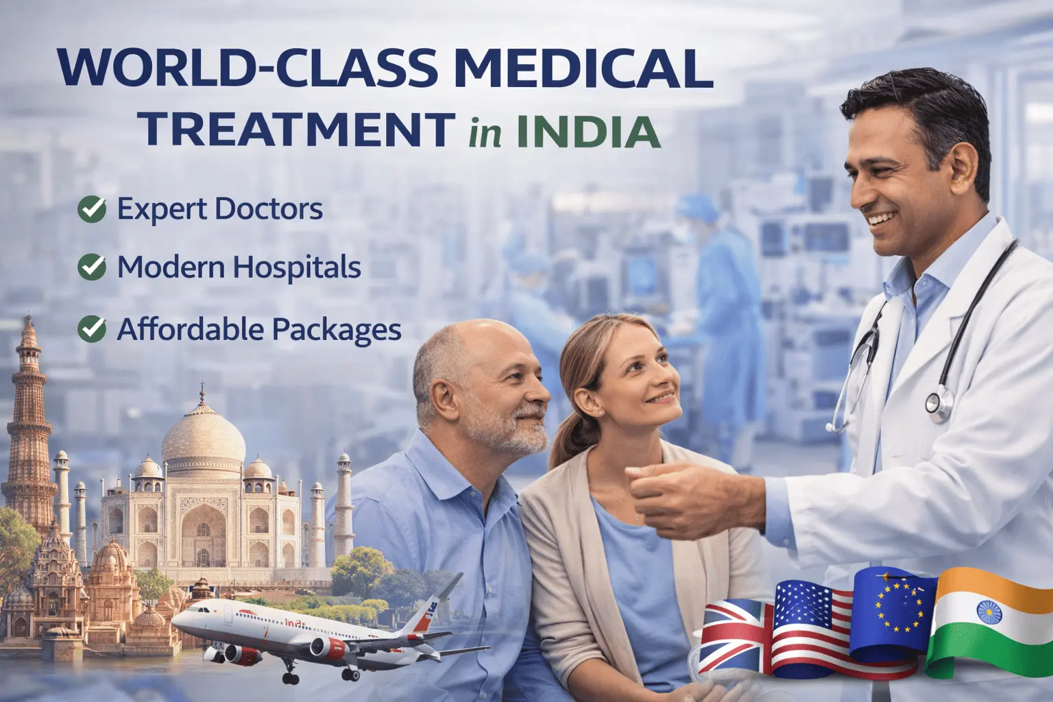 World class medical care in India